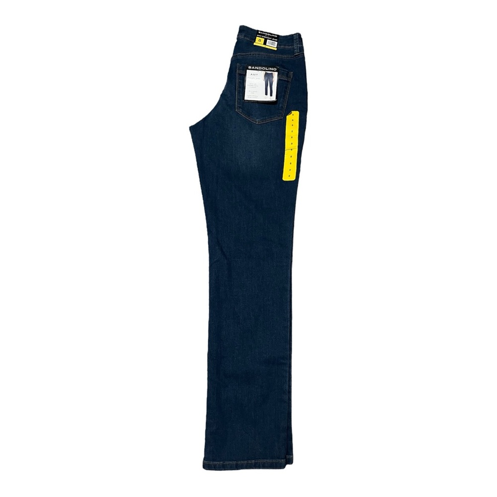 Bandolino Women's Amy Straight Jeans Size 8 - Picture 2 of 5